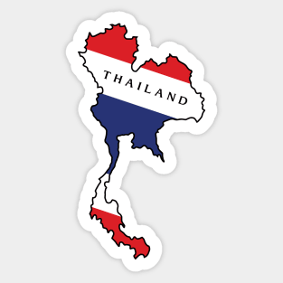 Thai Flag Sticker